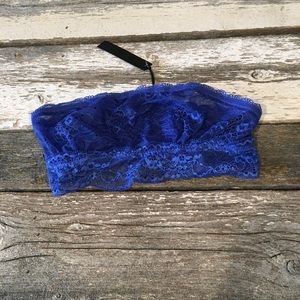 Joe’s Jeans Royal Blue Lace Bandeau